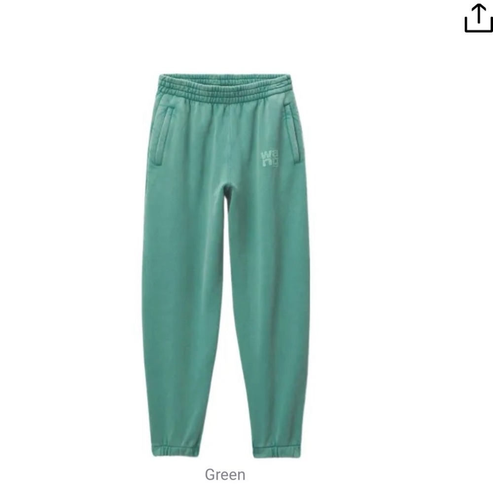 Alexander Wang Turquoise Ribbed Collar Top - Picture 3 of 13